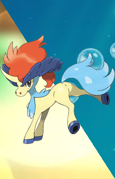 Keldeo — Pokemon card artwork