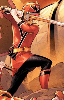 Lauren Shiba — Power Rangers card artwork