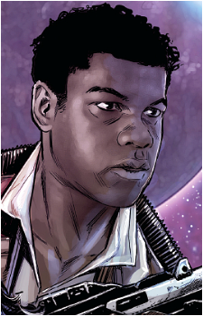 Finn SW — Star Wars card artwork