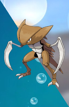Kabutops — Pokemon card artwork