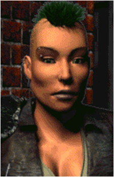 Nicole FO1 — Fallout card artwork