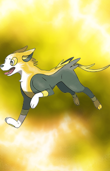Boltund — Pokemon card artwork