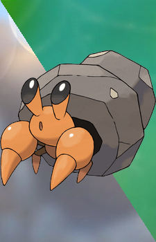 Dwebble — Pokemon card artwork