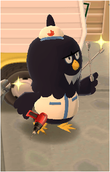 Carlo — Animal Crossing card artwork