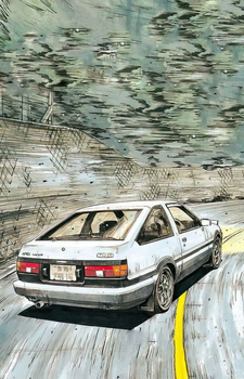 Toyota AE86 — Initial D card artwork
