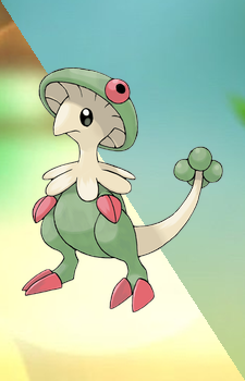 Breloom — Pokemon card artwork