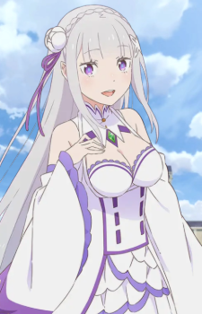 Emilia — Re:Zero card artwork