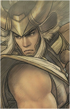 Tadakatsu Honda — Samurai Warriors card artwork
