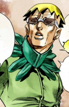 Steven Steel — Jojo's bizarre adventure card artwork