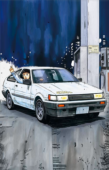 Toyota AE85 — Initial D card artwork