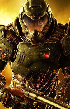 Doom Slayer — DOOM card artwork