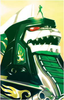 Dragonzord — Power Rangers card artwork