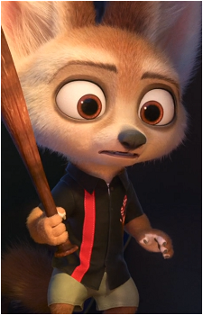 Finnick — Zootopia card artwork