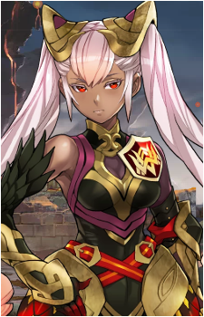 Laevatein — Fire Emblem card artwork