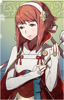 Sakura FE — Fire Emblem card artwork