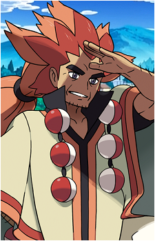 Alder — Pokemon Characters card artwork