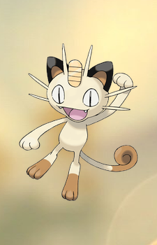 Meowth — Pokemon card artwork
