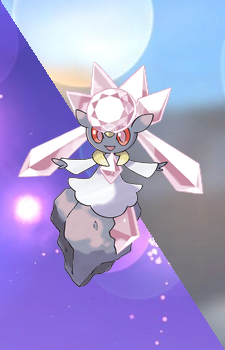 Diancie — Pokemon card artwork