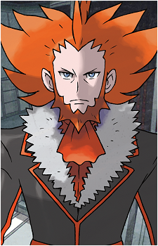Lysandre — Pokemon Characters card artwork