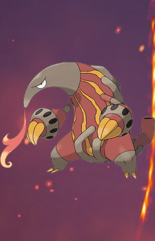 Heatmor — Pokemon card artwork