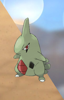 Larvitar — Pokemon card artwork