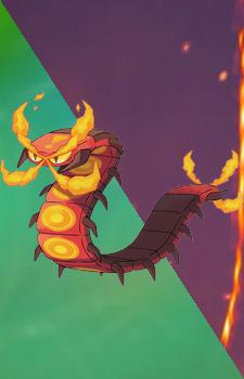 Centiskorch — Pokemon card artwork
