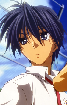 Okazaki Tomoya — Clannad card artwork