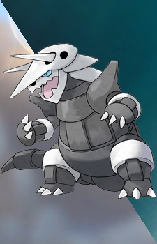 Aggron — Pokemon card artwork