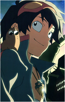 Simon — Gurren Lagann artwork