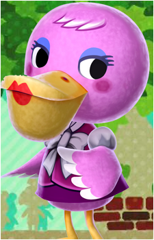Phyllis — Animal Crossing card artwork