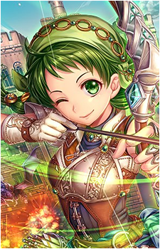 Rebecca FE — Fire Emblem card artwork
