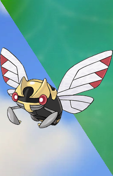 Ninjask — Pokemon card artwork