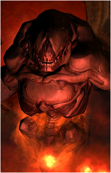 Helltime Hunter — DOOM card artwork
