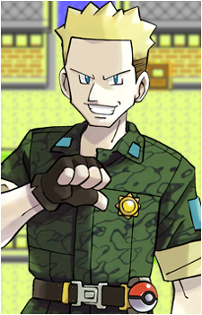 Lt Surge — Pokemon Characters card artwork