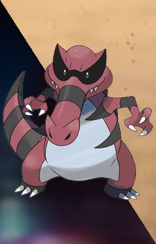 Krookodile — Pokemon card artwork
