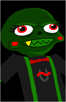 Caliborn — Homestuck card artwork