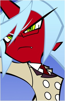 Demon Kneesocks — Panty and Stocking card artwork