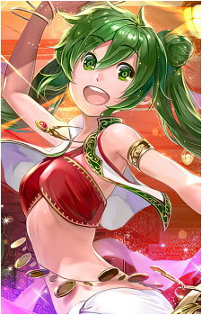 Silvia — Fire Emblem card artwork