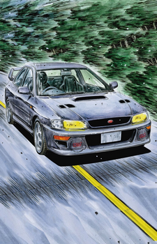 Subaru Impreza — Initial D card artwork