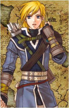 Leonardo FE — Fire Emblem card artwork