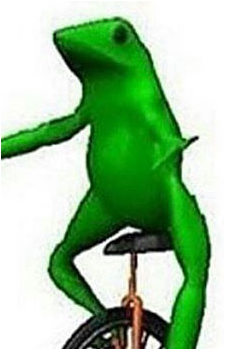 Dat Boi — Meme card artwork