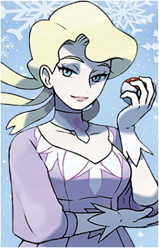 Glacia — Pokemon Characters card artwork