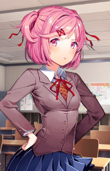 Natsuki — Doki Doki Literature Club artwork