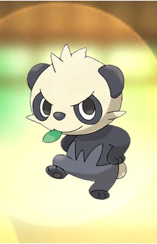 Pancham — Pokemon card artwork