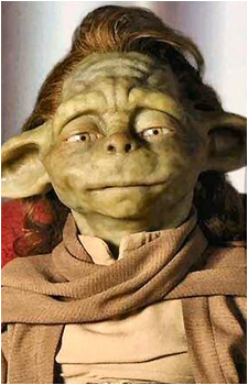 Yaddle — Star Wars card artwork