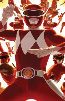 Jason Lee Scott — Power Rangers card artwork
