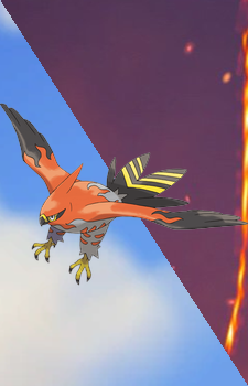 Talonflame — Pokemon card artwork