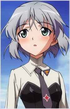 Litvyak Sanya V — Strike Witches Kimi to Tsunagaru Sora card artwork