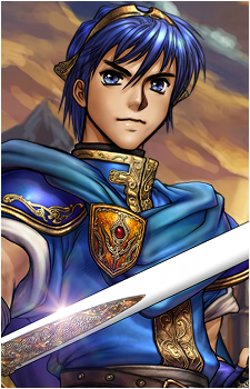 Marth — Fire Emblem card artwork