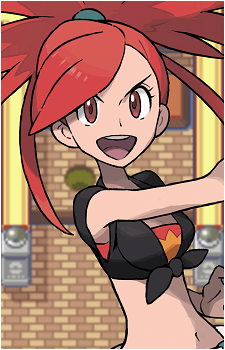 Flannery — Pokemon Characters card artwork